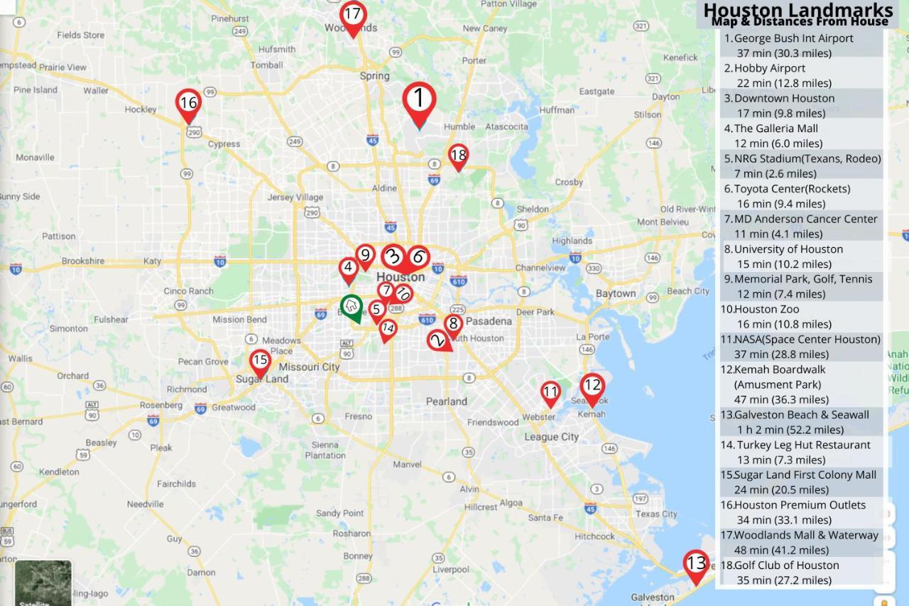Rodeo, Grb, Nrg, Galleria, Medical Center, Mm Park, Galveston - Breakwood Houston Dış mekan fotoğraf